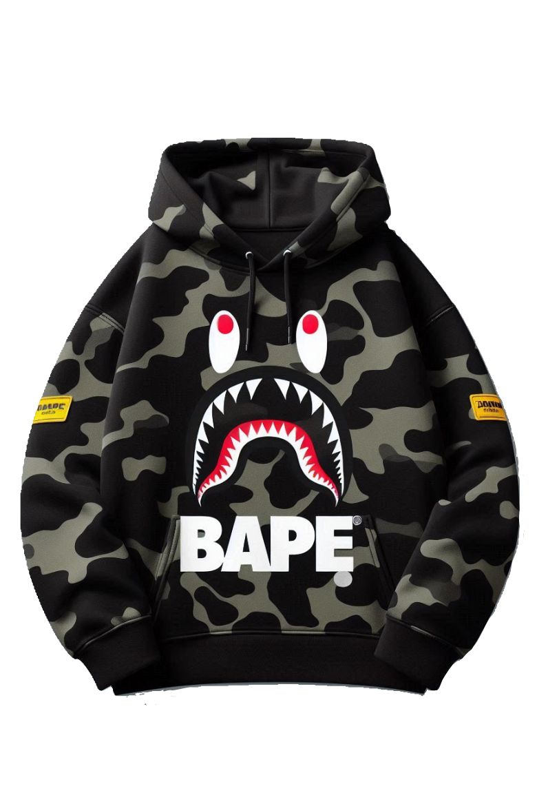 Bape fashion shark hoodie original price