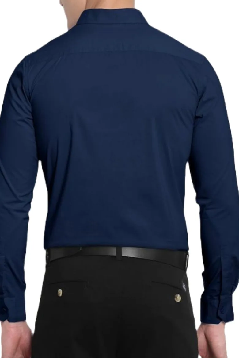 Navy Blue Formal Shirt