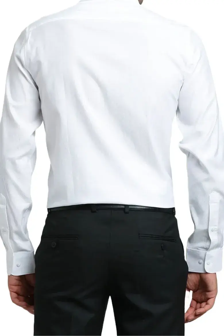 White formal shirt for mens